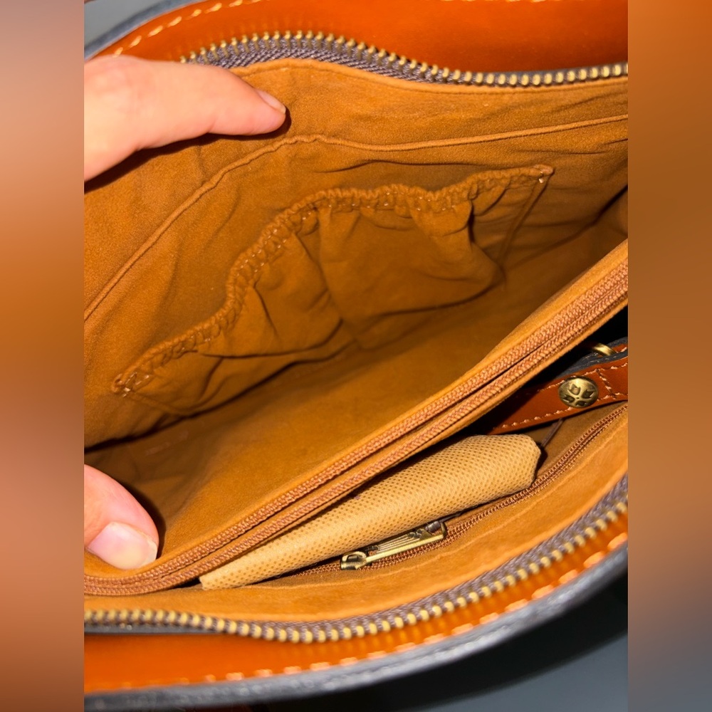 Patricia Nash Calvi Watercolor Butterfly Satchel - Picture 10 of 14